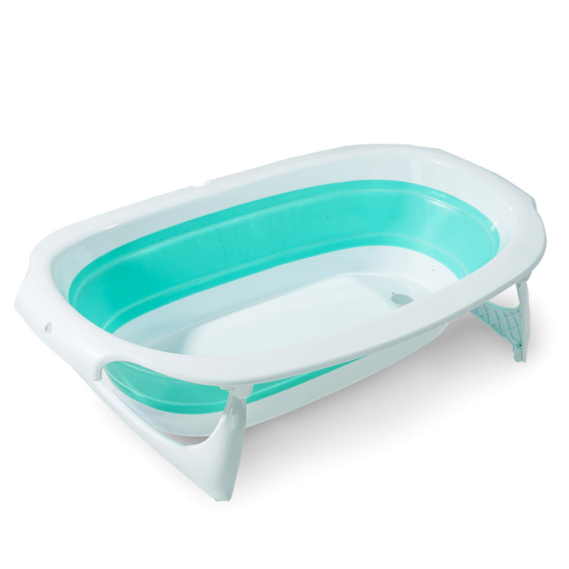 Newborn Collapsible Bath Tub Baby Bath Tub Plastic Baby Bath Foldable