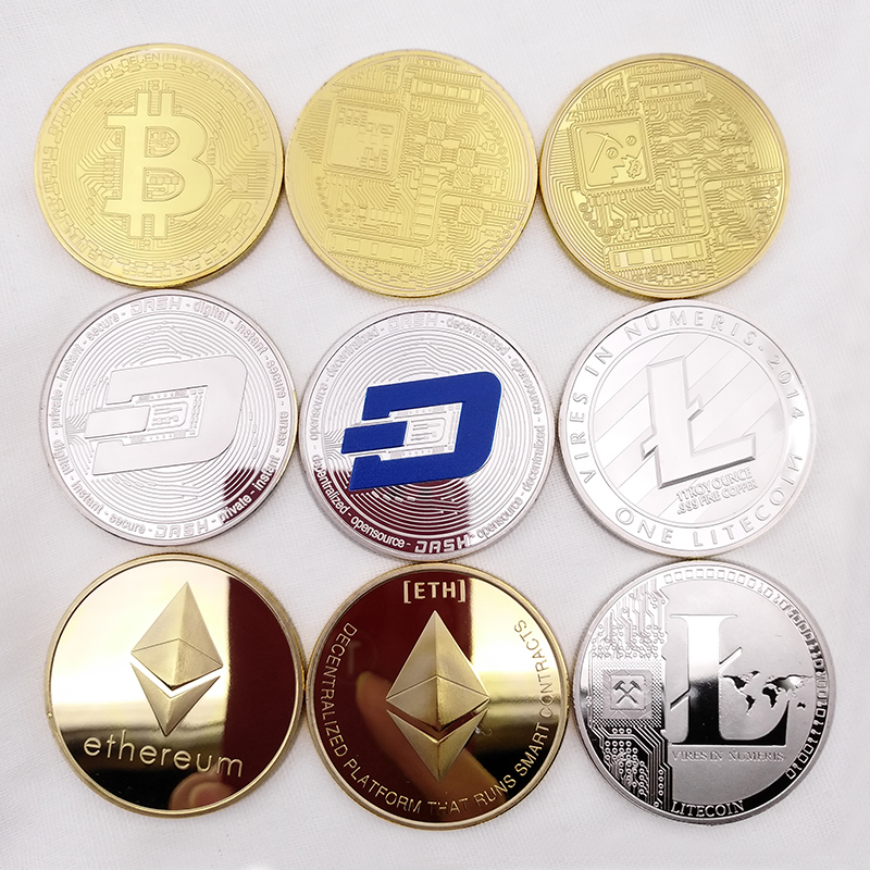 Оптовая продажа позолоченные сувениры Биткоин медаль МОНЕТА Mores памятная монета Подарочный приз