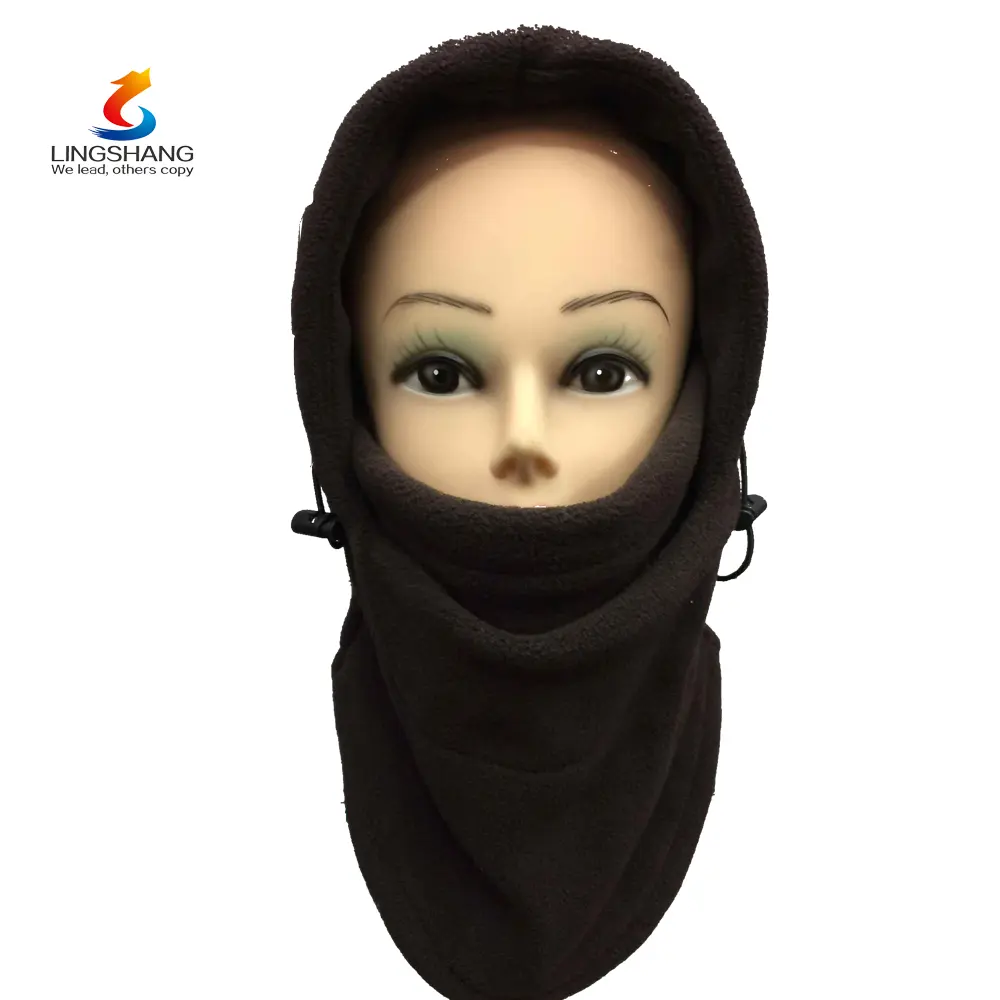 Promotional Hot Selling Colorful Winter Warmer Head Protect Micro Fleece Balaclava