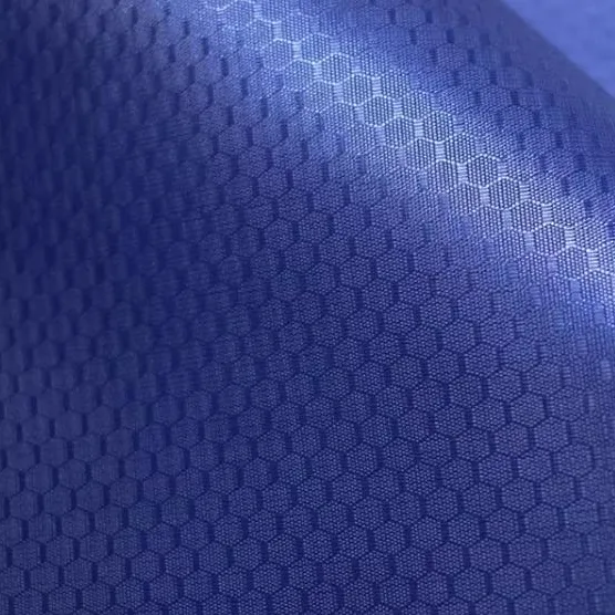 PA Coating Football Dobby Ripstop 210T Polyester Taffeta Fabric