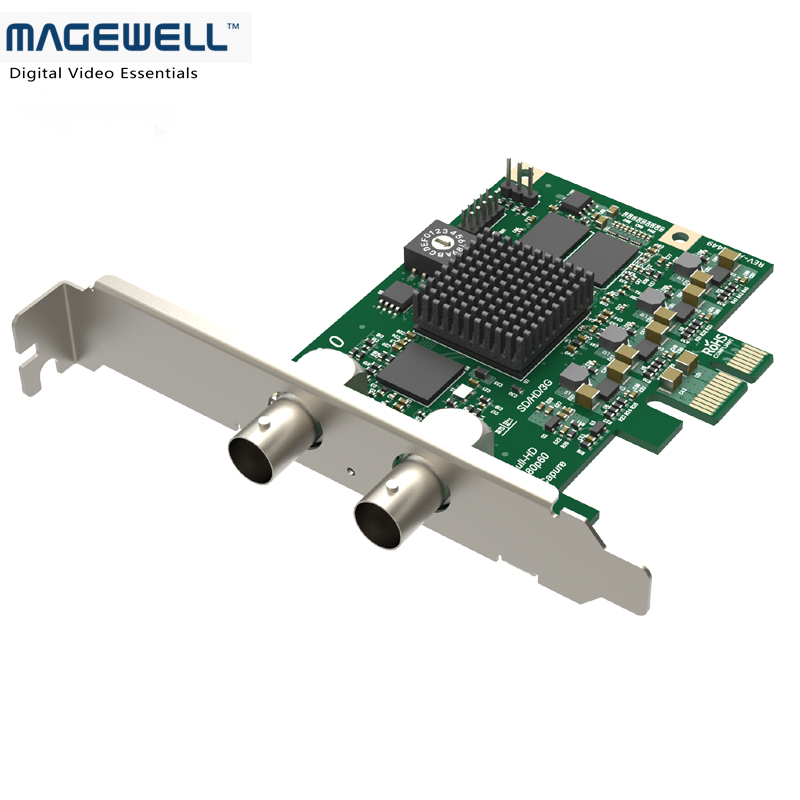 Magewell HD карта захвата SD/HD/3G/2K SDI Pro карта захвата с SDI обратной петлей