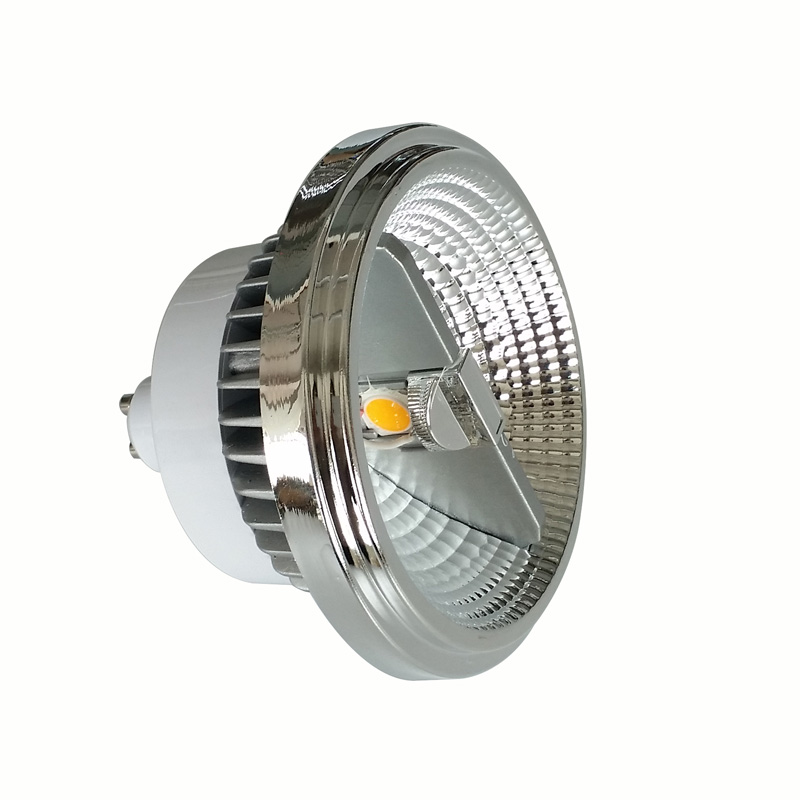 Ac85-265v DC12-24V 10w 12w 15w Двойная Сторона освещения GU10 G53 ar111 cob светодиодный прожектор