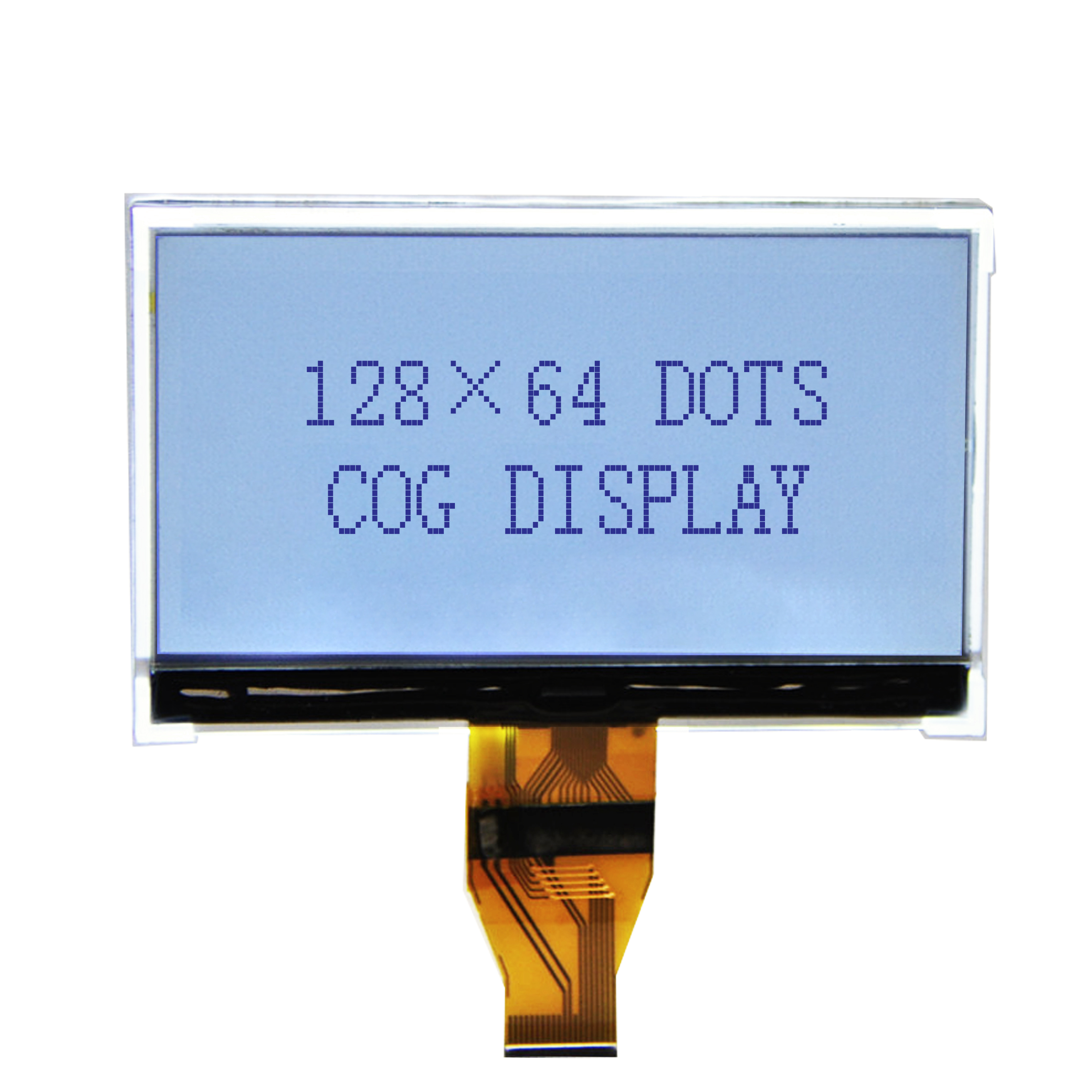 Shenzhen ЖК-дисплей OEM 128x64 пользовательский графический ЖК-модуль SPI интерфейс с белой подсветкой