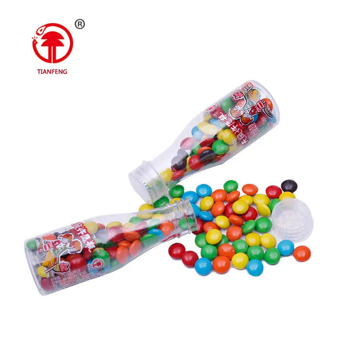 High quality masticable candy sugar mini chocolate bean with reasonable price