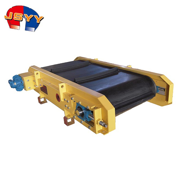 Self Clean Overband Magnetic Separator Machine Belt Type Overband Belt Magnetic Separator for Fushun ejet factory