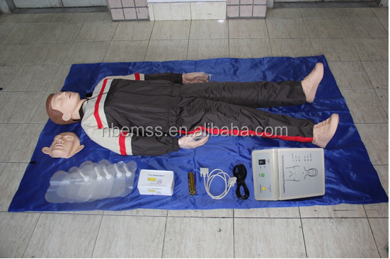 Взрослый CPR Практика Манекен С Груди и метод рот