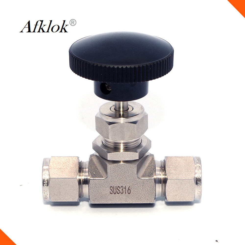 Высокого давления 3000PSI 6000PSI 1/8NPT F ss316 игольчатый клапан