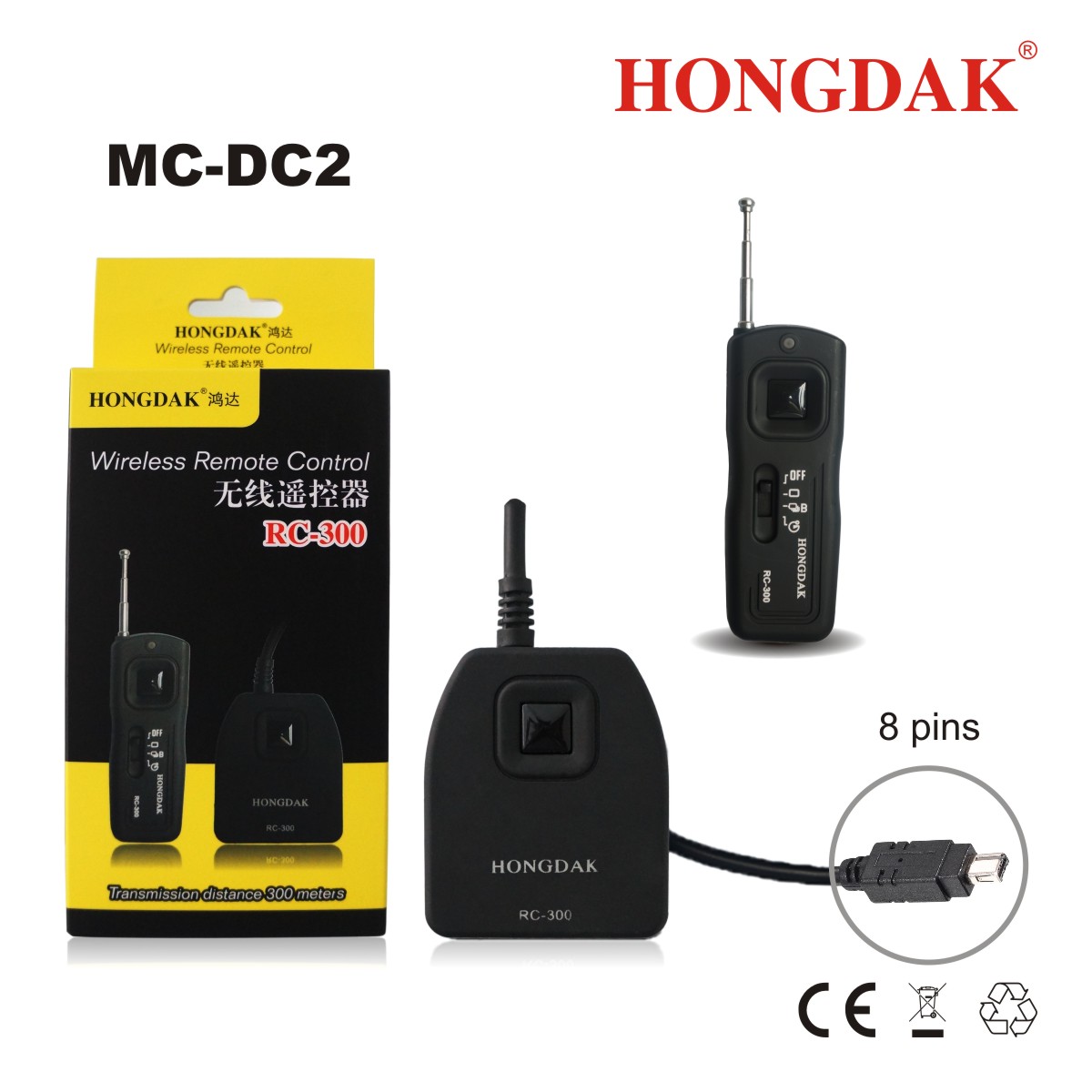 Запасные части для цифровой камеры Nikon MC-DC2, беспроводной контроллер затвора для Nikon