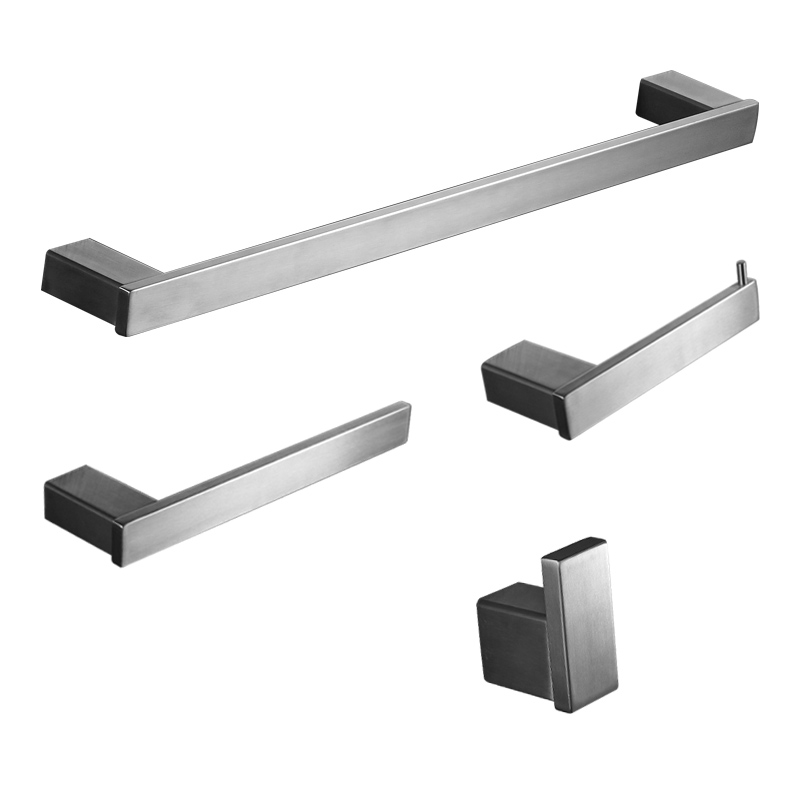 Newest Wall Mounted Stainless steel Wall Mounted Bathroom Accessories Sets