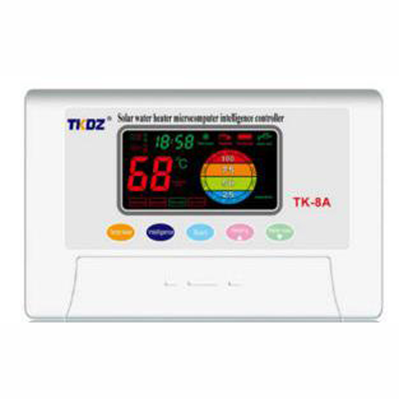 Новый продукт tk-8a интеллигентая (ый) контроллеры солнечного водонагревателя безнапорный системы на солнечной батарее TK-8A
