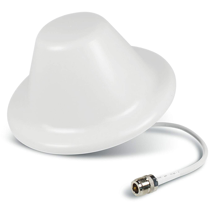 High Performance Wide Band Dome Ceiling Antenna 4G LTE for Mobile Signal Booster Repeater
