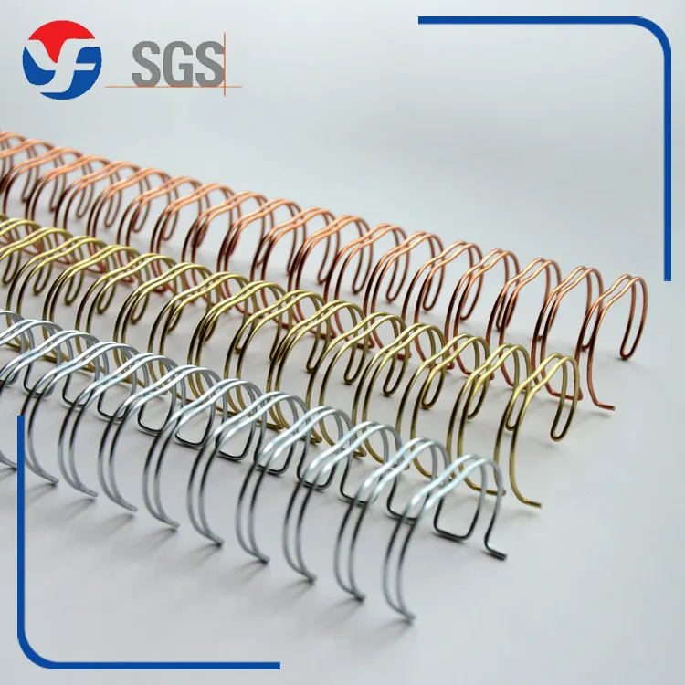 Notebook Spiral Binding Double Twin Ring Wire