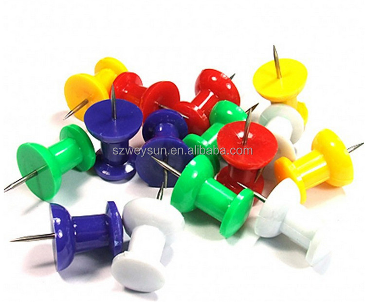 Ассорти пластиковые контактов нажатием кнопки Thumbtacks из пробки