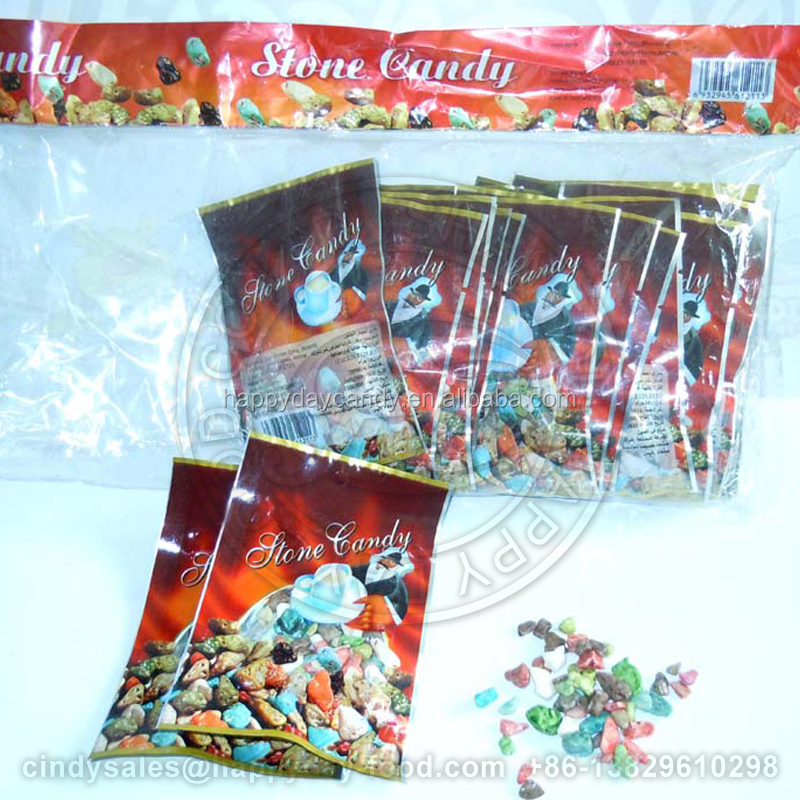 HAPPYDAY STONE CHEWY CANDY FRUIT FLAVOR MULTI-COLORED