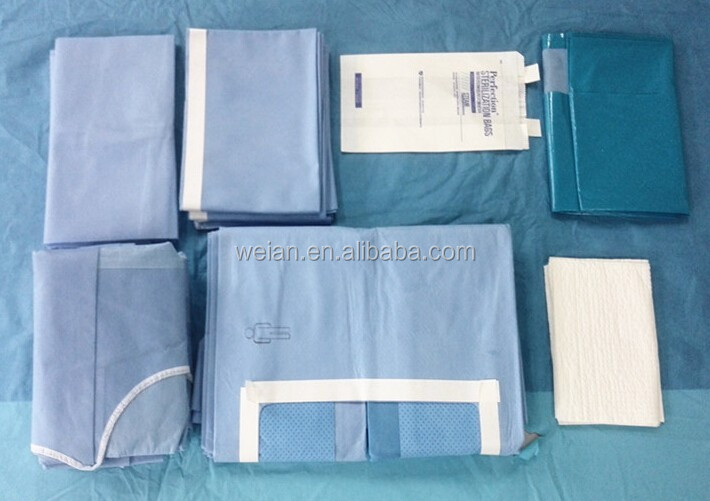 Disposabe Nonwoven sterile ENT surgical pack
