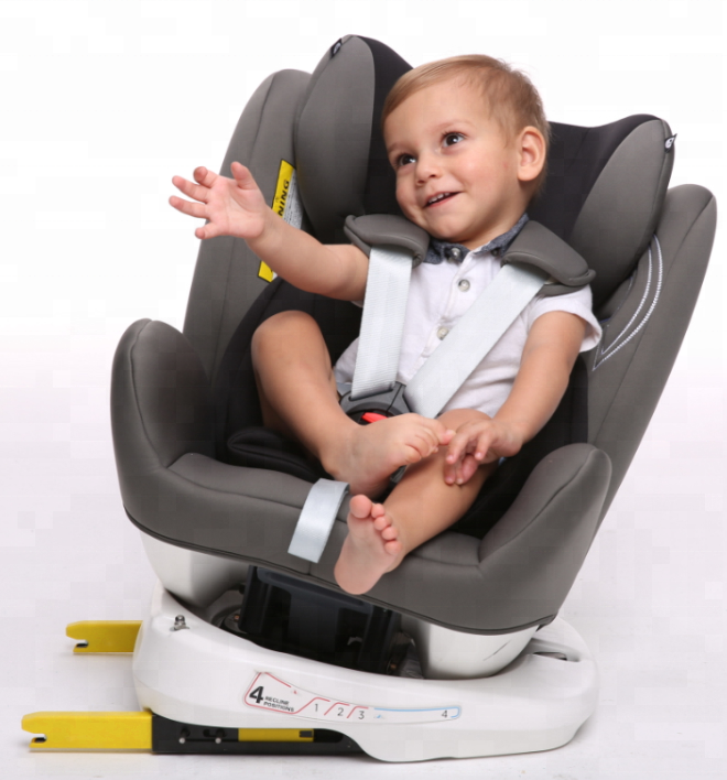 Поворот автокресло с Isofix для ребенка От 0 до 12 лет, Group0 + 123