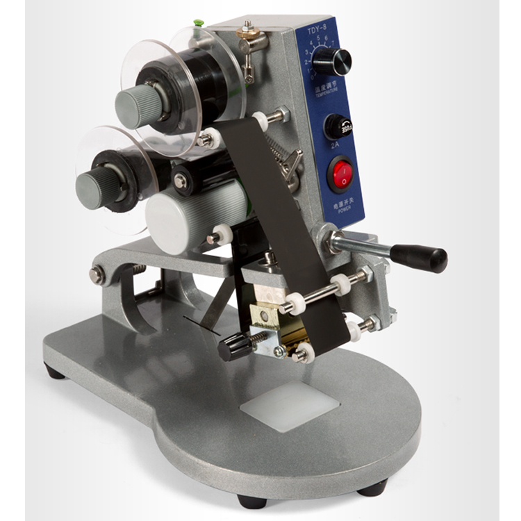Manual type expire date printing machine