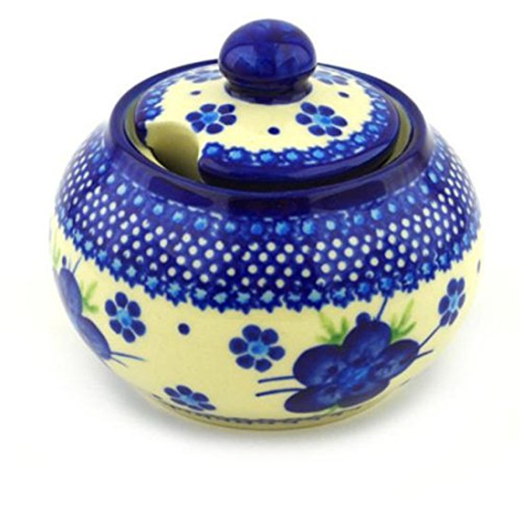 Hot Sale Personalized Handmade Ceramic 12-Ounce Sugar Bowl