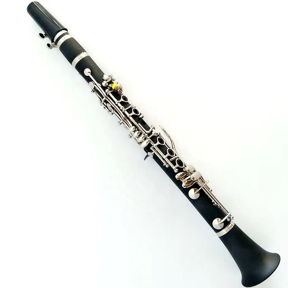 Manufacturers sell bakelite nickel plated Eb clarinet 17 keys