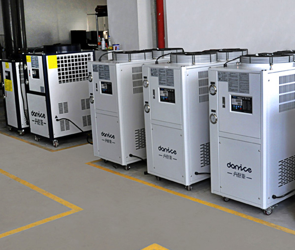 Горячая Распродажа 3 HP отопления и охлаждения двойного назначения блок охладителя воды с воздушным охлаждением охладитель DNC-3A в наличии на складе