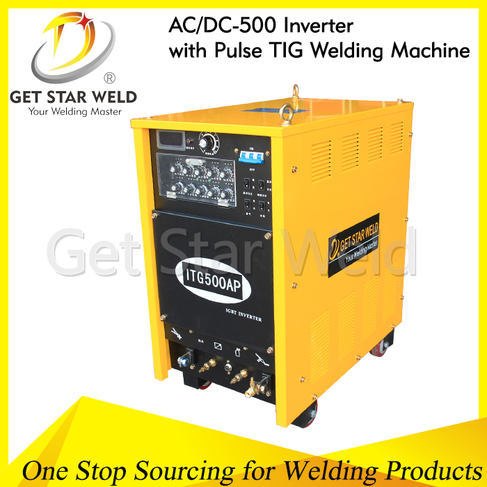 Сварочный аппарат AC DC 500 TIG/Профессиональный алюминиевый сварочный аппарат TIG
