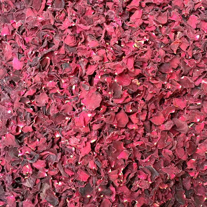 natural dried rose petals in size 1kg per bag