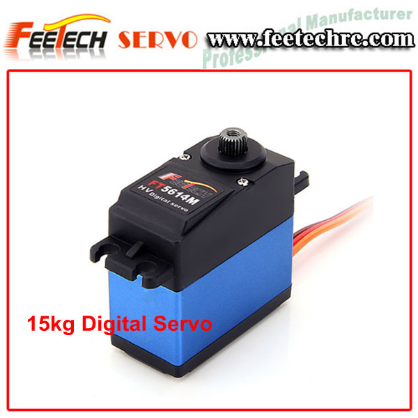 feetech ft5614m стандарт титан зубчатое высокого напряжения тигельные 15kg цифровой сервопривод
