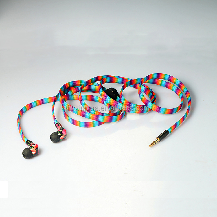 New Cool подарки дизайн в ухо 3,5 мм шнурок линии Earbud с микрофоном для MP3-плеера