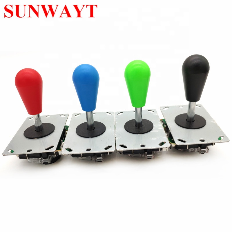 Дешевый 4/8way аркадный джойстик Sanwa с овальной balltop Arcade файтинг машина джойстик для продажи