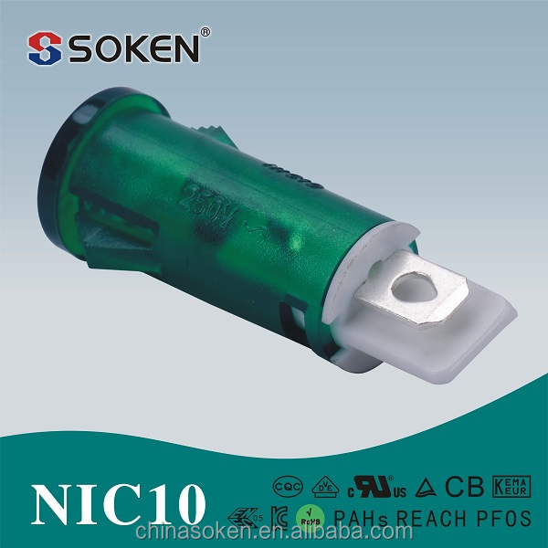Soken NIC10 круглый круг обогреватель переключатель индикатор