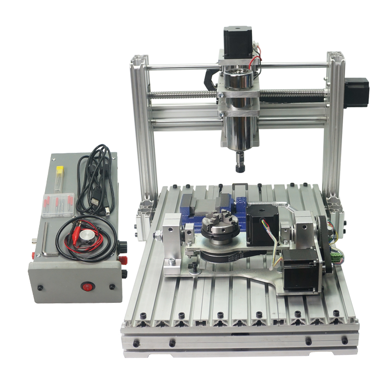 DIY CNC 3040 5 осевой фрезерный станок с ЧПУ/Гравировальный сверлильный и фрезерный станок