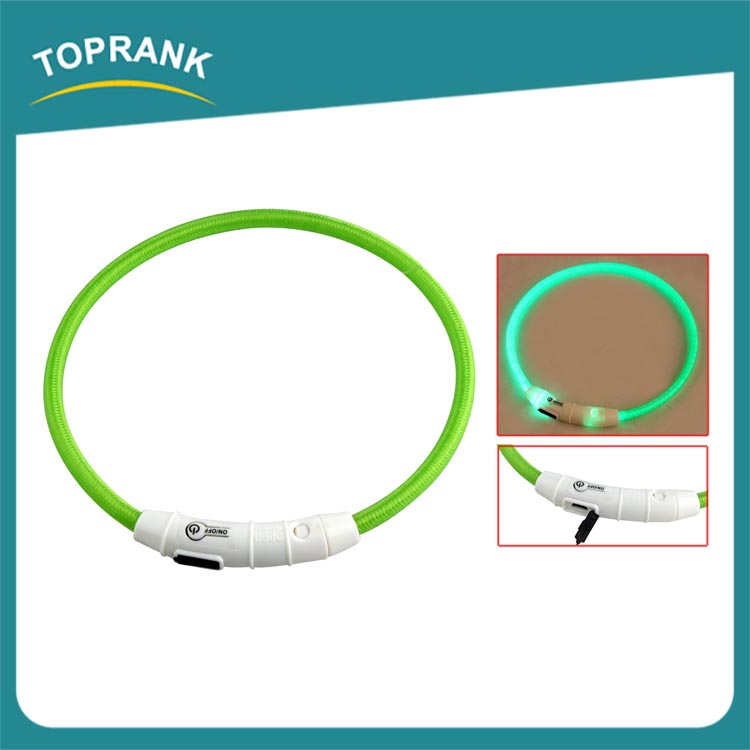 Новый дизайн ошейники led usb аккумуляторная свечение в темноте ошейник