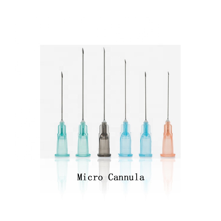 Микро cannula Подкожная игла с тупым кончиком 25 г 50 мм для инъекционного наполнителя Ocean stars