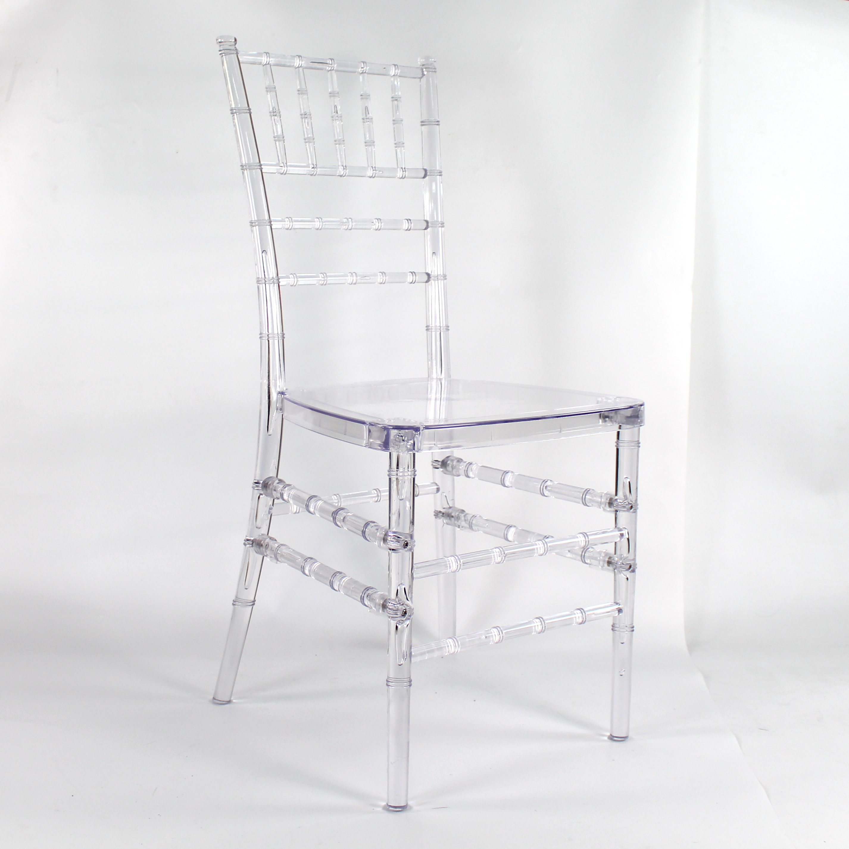 Прозрачные полимерные хрустальные стулья Тиффани chiavari для свадьбы