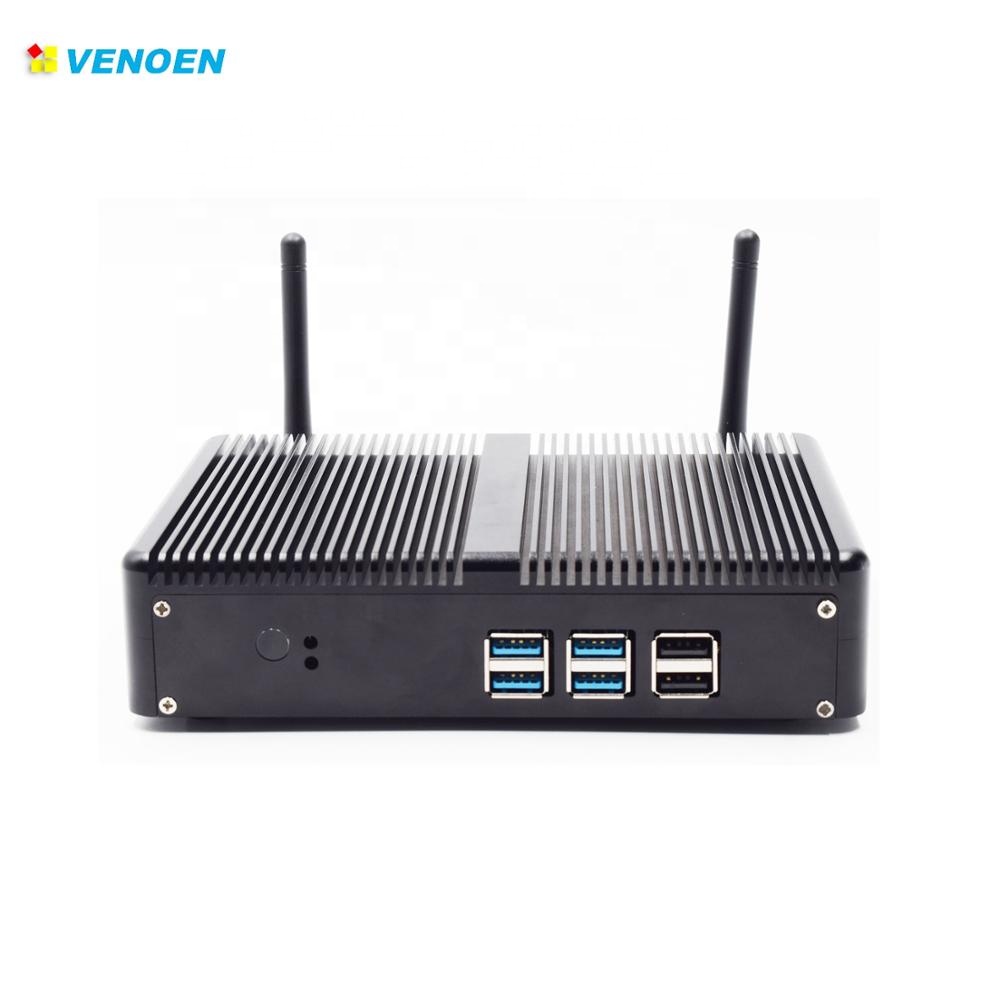 Недорогой игровой мини-компьютер i7 5550U barebone без вентилятора i7 4k Портативный win10 с батареей для потокового телевидения
