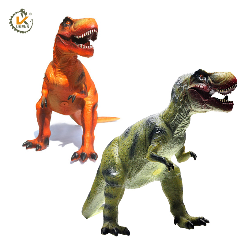 3D пластиковые Развивающие игрушки коллекция животных Динозавр Модель