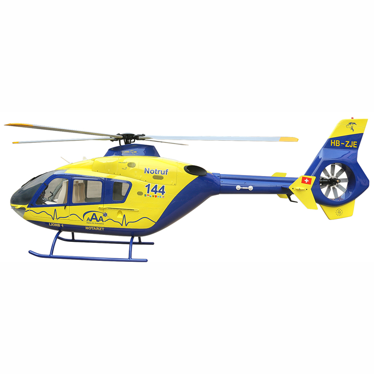 Весы стекловолокна EC-135 800 Размер RC вертолет фюзеляжа