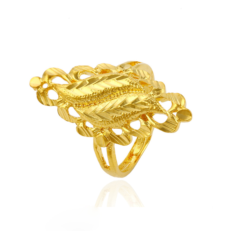13709 xuping fashion jewelry top quality gold supplier latest design women free size rings without stone