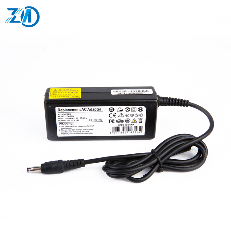 60W Pc laptop charger 19v for samsung adaptor for samsung power supply