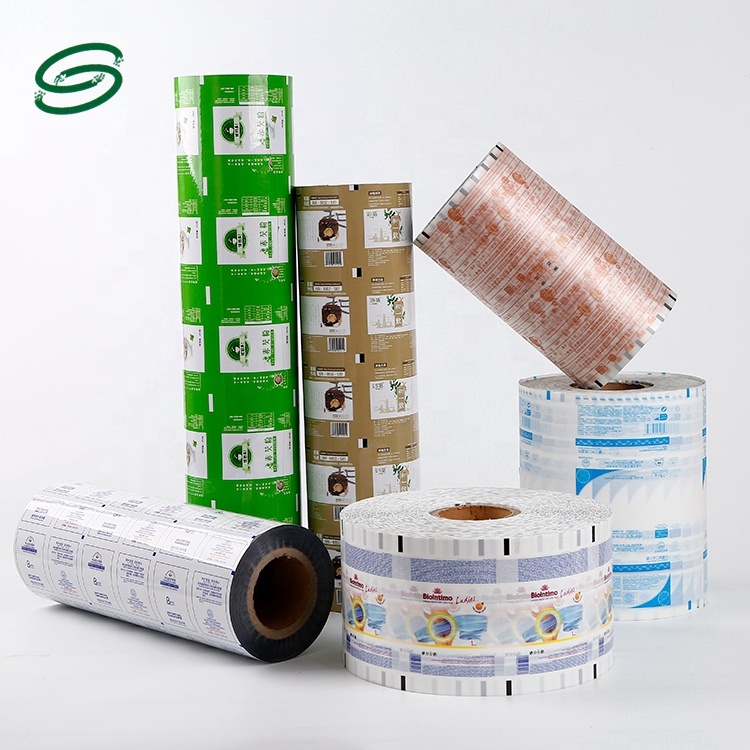 Made in china customized wet wipe packaging plastic rolls film