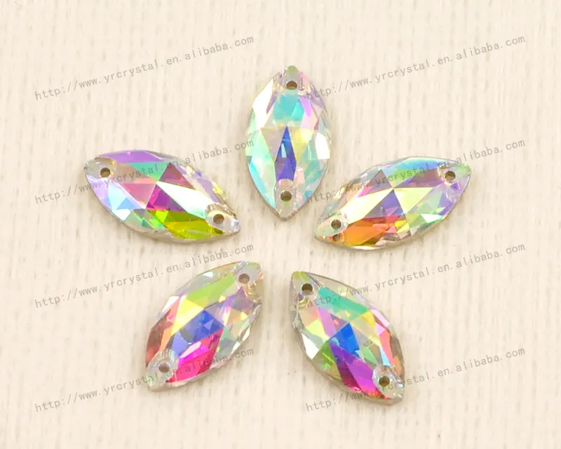 charming ab color horse eyes shape garment accessories wedding dress beads