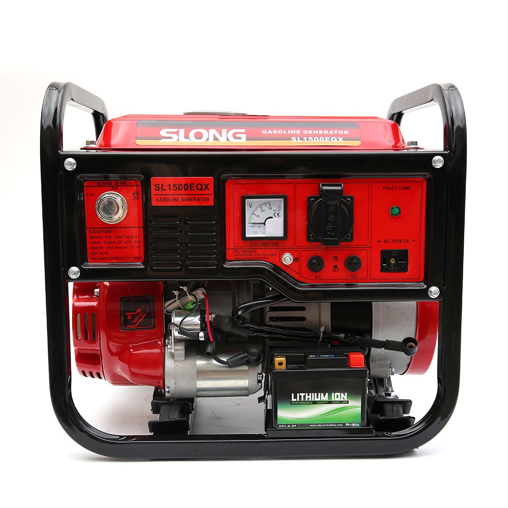 Электрический старт SLONG SL1500 EC Type4 stroke1kw бензиновый генератор