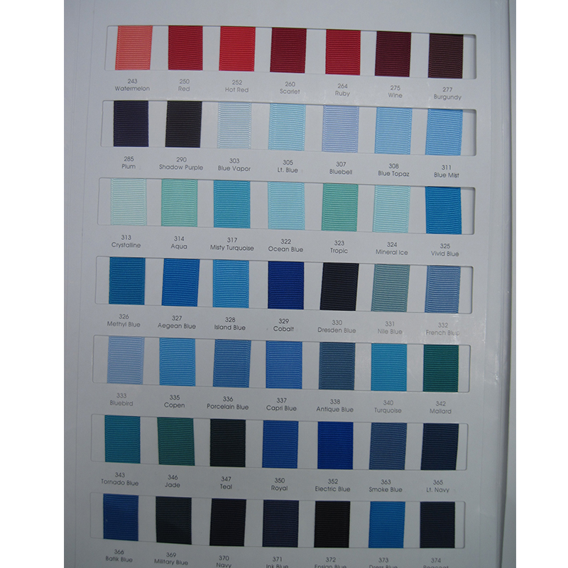 Grosgrain лента на руку, ширина 1 дюйм, Оптовая торговля, 196 разных цветов