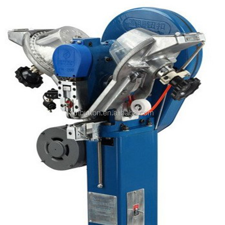 Bags Fully automatic snap button attaching machine
