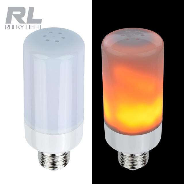 5 Вт светодио дный Светодиодная лампа пламени 99 светодио дный LED s пожарная лампа AC85-266V два режима переключения передач моделирование динамический