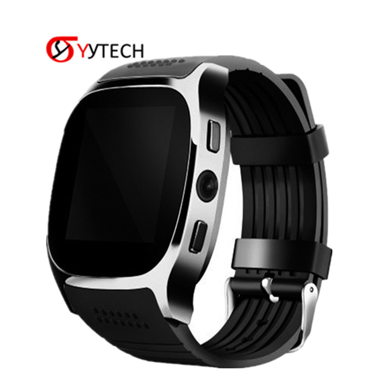 Смарт-часы SYYTECH T8 с поддержкой TF-карты и функцией напоминания о сообщениях