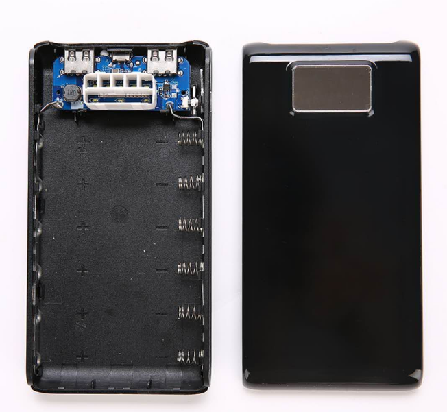 6 ячеек корпус для аккумулятора двойной USB 18650 Блок питания коробка для аккумуляторов портативная батарея основная плата