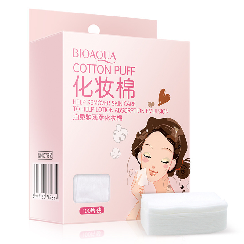BIOAQUA натуральные ватные тампоны для снятия макияжа, ватные палочки для очищения лица