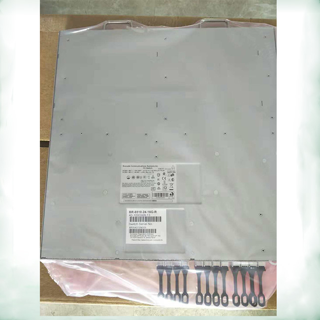100% Оригинальные Brocade 6510 BR-6510-48-16G-R управляемых 48-порт 16 Гбит Fibre Channel SAN Switch