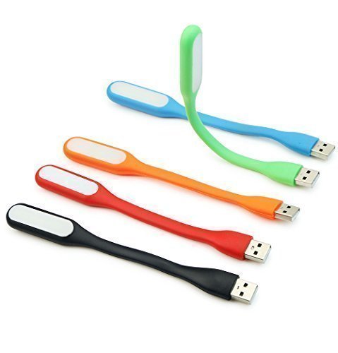 Гибкие светодиодные USB-гаджеты Лампа Регулируемая на 180 градусов портативная лампа для внешнего аккумулятора ПК, ноутбука, компьютера и других USB-устройств